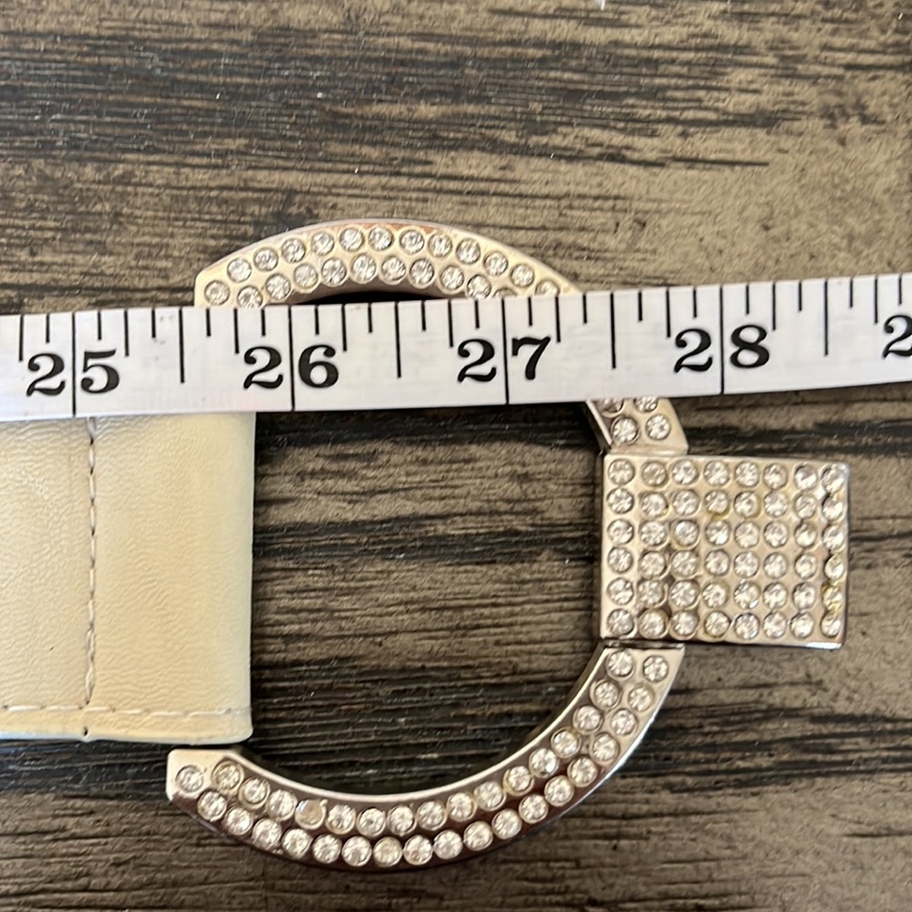 Pearl/white Rhinestone belt - Picture 6 of 7